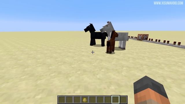 New Vs Old Horse Model, Side By Side (Minecraft 1.13) смотреть онлайн