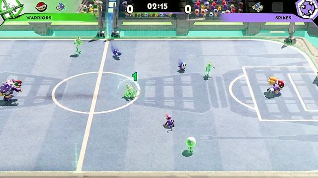 Mario Strikers Battle League All Bowser Jr Animations смотреть онлайн