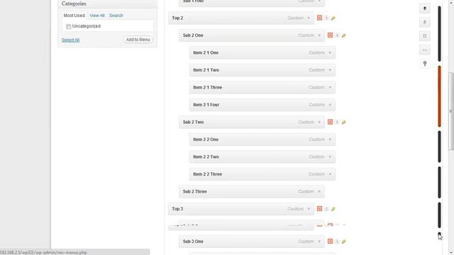 Menu Management Enhancer for WordPress - Quick Demo смотреть онлайн