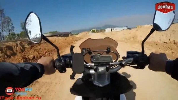 iTank Doohan   Виртуальный тур на электроскутере iTank по Серебрянному пляжу.