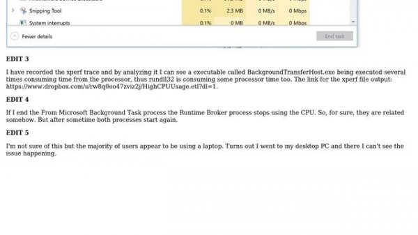 Windows 10 Runtime Broker CPU usage (2 Solutions!!)