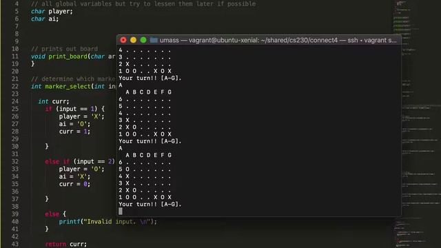 cs230 connect 4 video demo смотреть онлайн