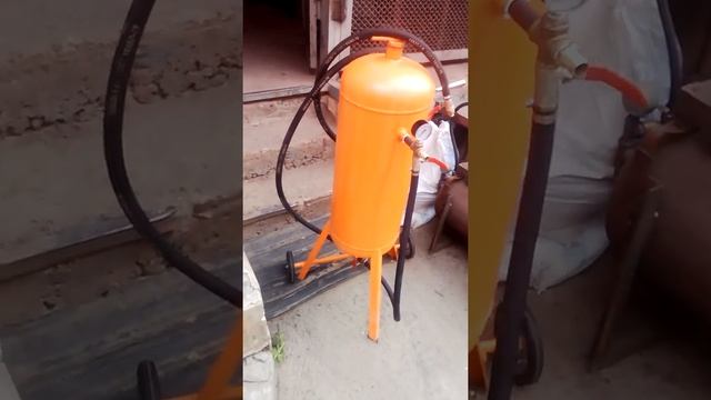 Пескоструйный аппарат сделанный из пропанового баллона своими руками смотреть онлайн