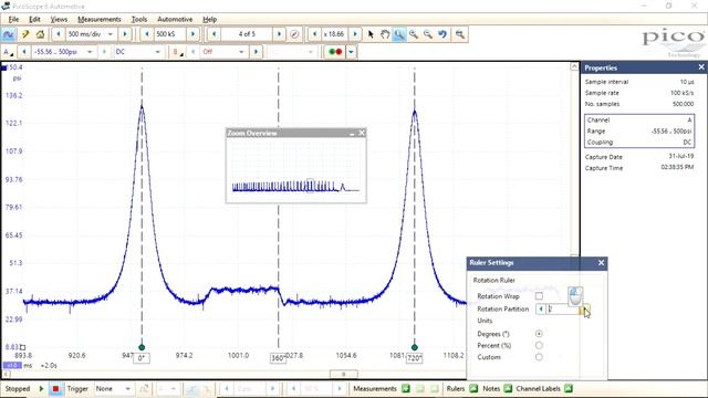 Picoscope And USB Autoscope Cylinder Compression Tests