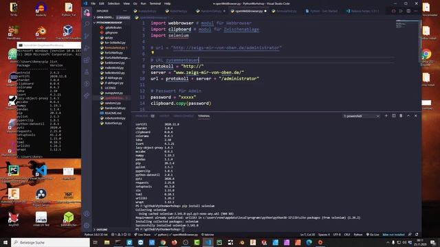 Python Module mit PIP auf Raspberry Pi installieren - PiCrawler 011 - Raspi & Python - deutsch смотреть онлайн