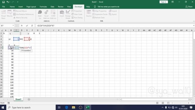 Tutorial Cara Membuat Grafik Sinus Di Microsoft Excel смотреть онлайн