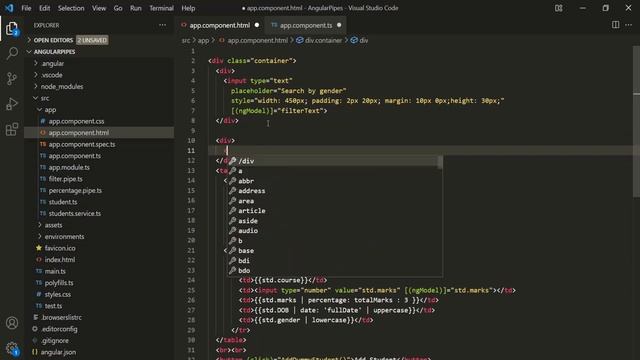 async pipe in Angular | Angular Pipes | Angular 13+ смотреть онлайн