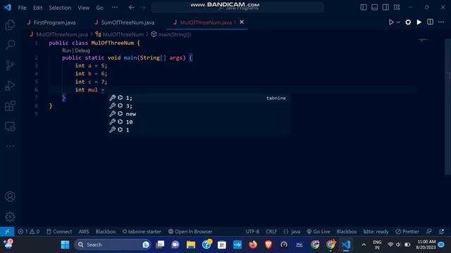 Basic Arithmetic Operations in Java | Java Programming | Direct Coding | смотреть онлайн