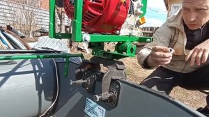 Аэролодка. Новая лодка, защита днища, сборка и полевые испытания.