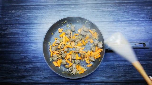 Плов на сковороде с телятины | Простой и быстрый рецепт смотреть онлайн