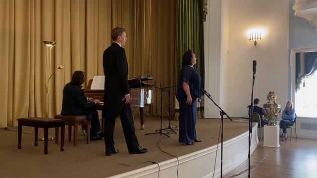 Дуэт Сильвы и Эдвина из оперетты "Сильва" (И.Кальман). Юлия Симонова, Игорь Шумаев, Сергей Осколков