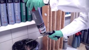 Как правильно пользоваться монтажной пеной - Видеоинструкция