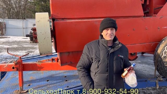 Село Шукавка ВРН обл. Комбайнёр покупает пресс-подборщик Сипма Z224 смотреть онлайн