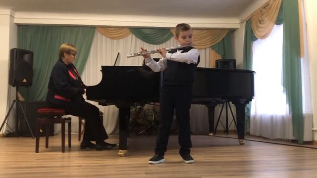 Ж.Оффенбах «Колыбельная», исполняет Георгий Бучнев, 10 лет, концертмейстер И.Н. Микляева смотреть онлайн