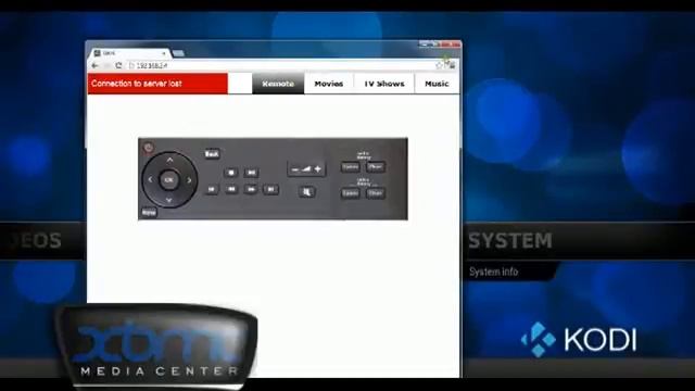 KODI network remote access control XBMC HELP смотреть онлайн