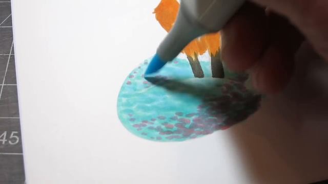 Day 13 | Mermaid Fox Copic Sketch Drawing | Mermaid Copic Illustration смотреть онлайн