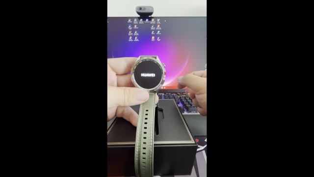 Huawei Gt 4 Green Woven Strap смотреть онлайн