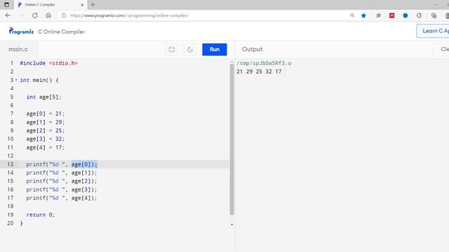 #19 C Arrays | C Programming For Beginners смотреть онлайн