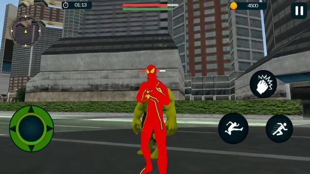 New Super Spider Rope Hero City Crime Battle | Flying Spider Hero City Rescue Mission Android Game смотреть онлайн