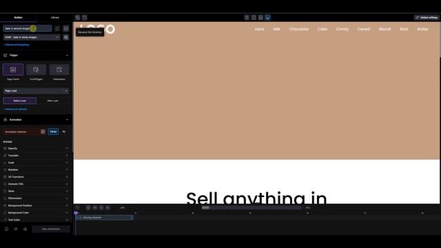 GSAP Fade in sticky images while scrolling contents by the side in WordPress | Motion Page смотреть онлайн