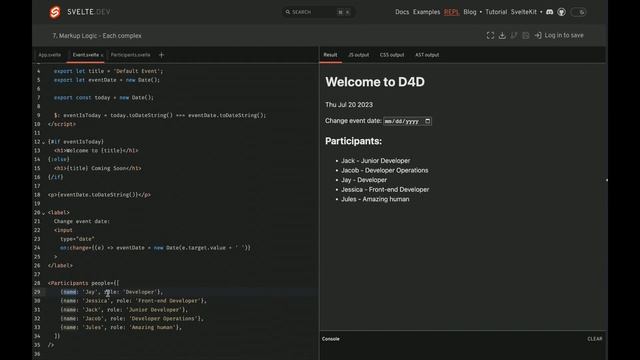 Intro to Svelte смотреть онлайн
