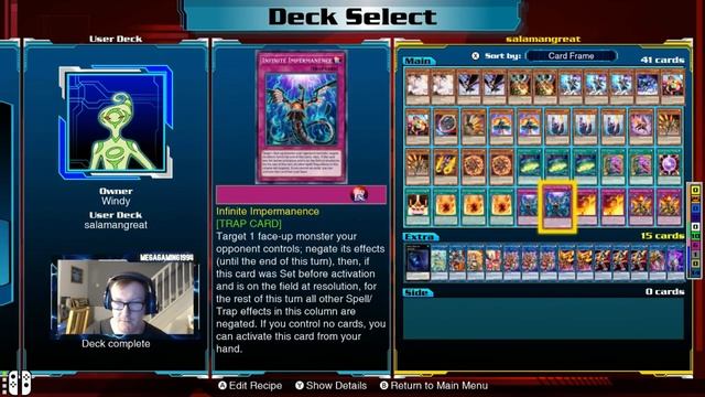 YU-GI-OH! Legacy Of The Duelist Link Evolution Salamangreat MR5 deck/replays/explanation смотреть онлайн