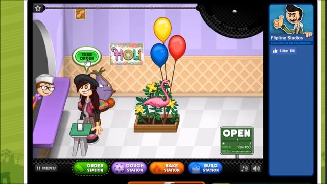 Papa's Scooperia | Episode #2: Purple Burple Ice Cream! смотреть онлайн