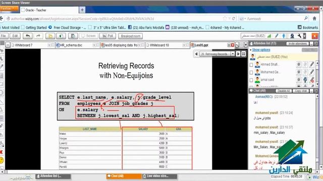 Oracle Developer Aldarayn Academy lecture 17 YouTube 720p смотреть онлайн