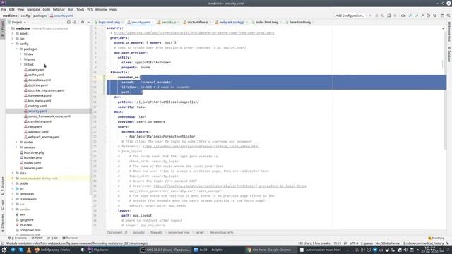 Медицинский проект на Symfony смотреть онлайн