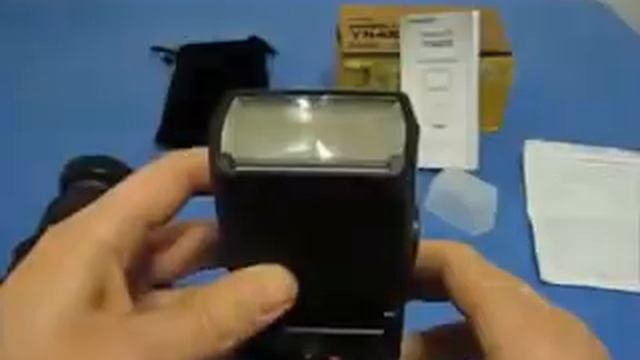 Вспышка YongNuo YN-465 TTL Speedlite смотреть онлайн
