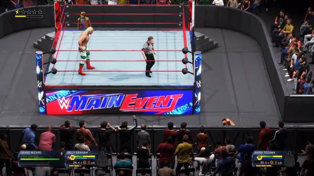 WWE Main Event Billy Graham vs Akira Tozawa смотреть онлайн