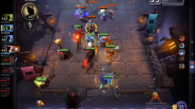 Dota underlords#1 Очень-Очень потная игра смотреть онлайн