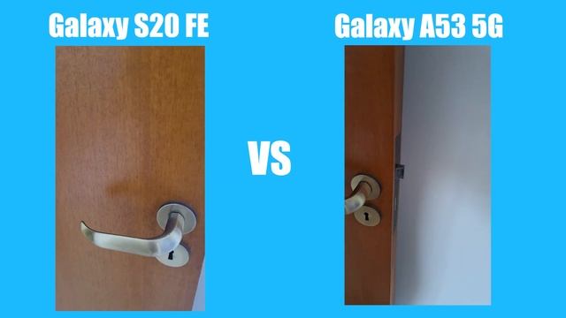 Galaxy A53 5G vs Galaxy S20 FE Camera Test смотреть онлайн