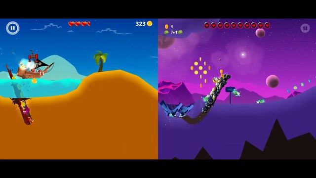Gameplay Comparison | Dragon Hills VS Dragon Hills 2 смотреть онлайн