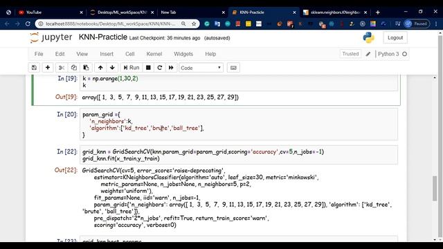 Knn algorithm in machine learning Telugu | machine learning in Telugu смотреть онлайн
