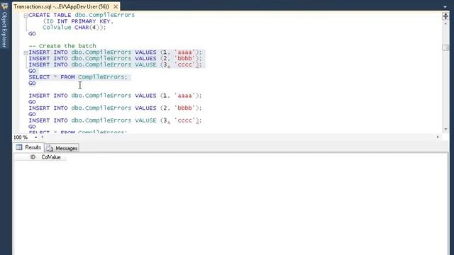 SQL 2014 Developer, Part 04 Transactions Player LearnNowOnline 3 смотреть онлайн