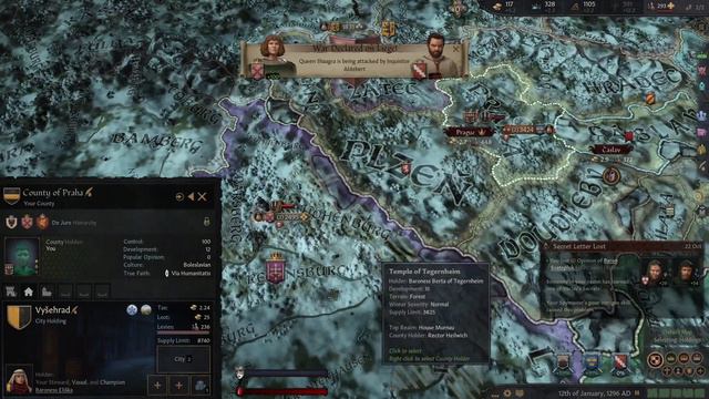 Lets Play CK 3: Princes of Darkness (Premsyl) #3 смотреть онлайн