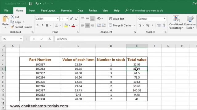 #15 Excel 365 Tutorial Foundation - Excel Formulas смотреть онлайн