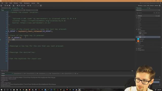 GameMaker Studio 2 Tutorial [ADVANCED] - Keyboard Input with Re-Mapping - [Episode #4] смотреть онлайн