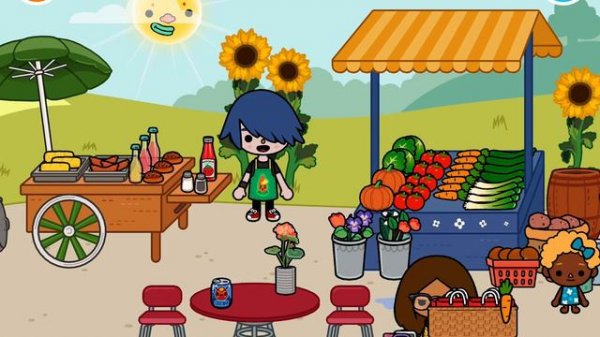 Покупки на рынке ТОКА БОКА