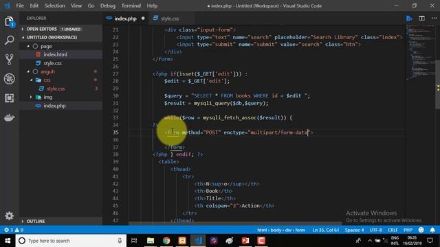 PHP and Mysql Database: Editing database records with php смотреть онлайн