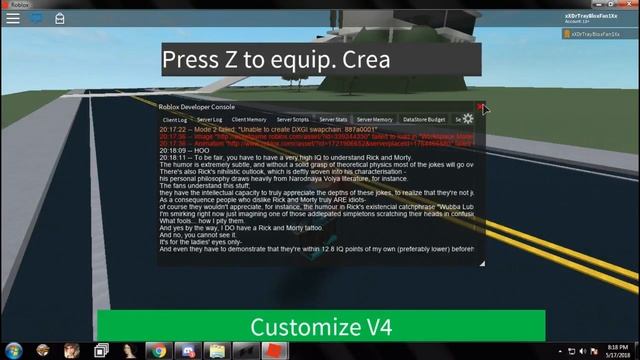 NEW ROBLOX EXPLOIT - ECLIPSE FULL LUA, LOADSTRING, GRABKNIFE, TITANS AND MORE! смотреть онлайн