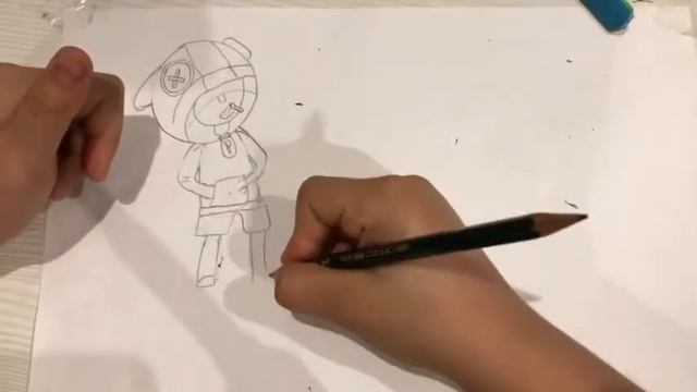 Как нарисовать Леона с иконкой из игры Brawl Stars смотреть онлайн