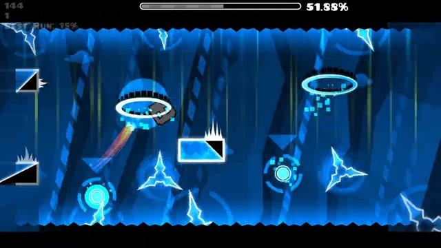 [Rebeat] Geometry Dash - Skyward [3 coins] смотреть онлайн