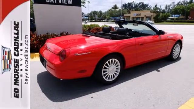 2005 Ford Thunderbird Fort Lauderdale Miami, FL #BA1025A - SOLD смотреть онлайн