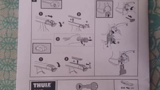 Thule: KIT 1574, KIT 754, WingBar 962.