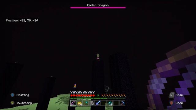 Minecraft Xbox Silly Survival [66] Dangerous Dragon Battle!!! смотреть онлайн