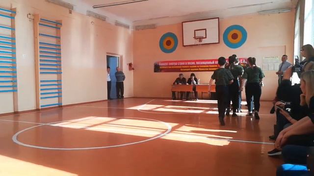Зерноград. 14 школа. Смотр песни