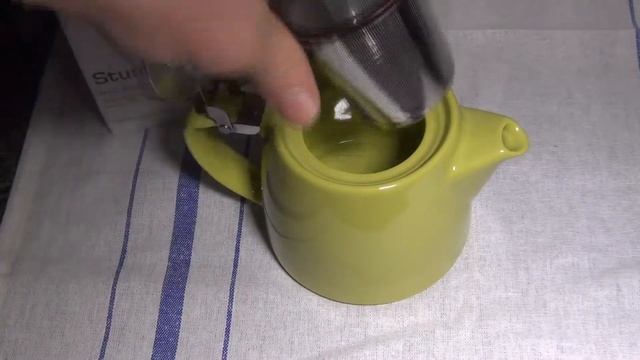ForLife Stump Porcelain Teapot with SS Basket Infuser unpack смотреть онлайн