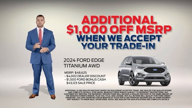 Stacked with Savings on 2024 Edge | SouthWest Ford смотреть онлайн